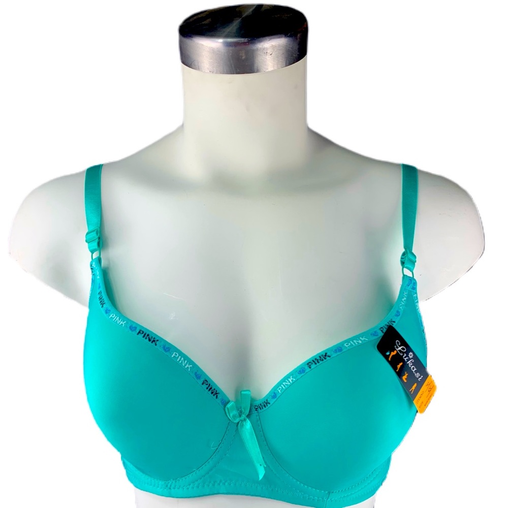 Teal Lukasi Bra